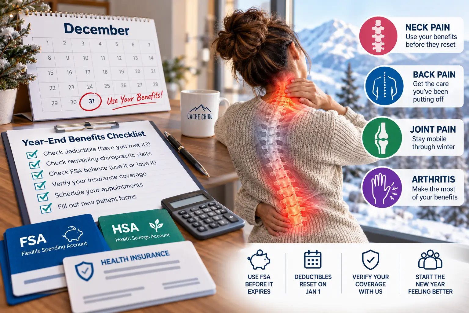 Use Your Health Benefits Before December 31: A Year-End Guide to Chiropractic Care