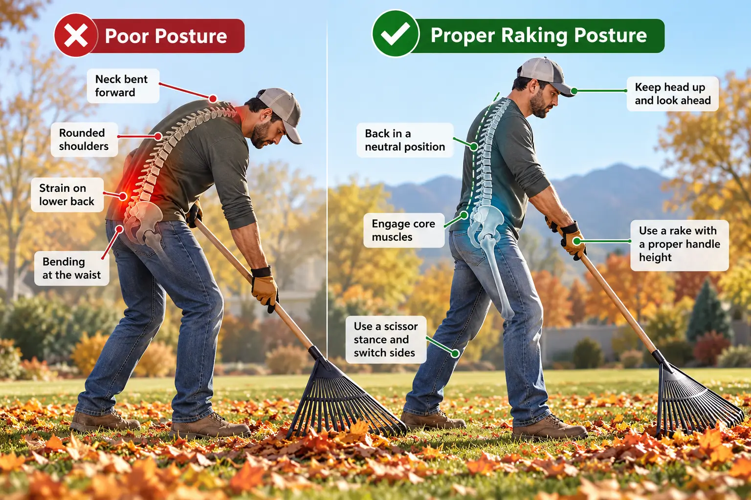 Fall Yard Cleanup Without the Back Pain: Raking, Bagging Leaves and Winterizing Your Yard